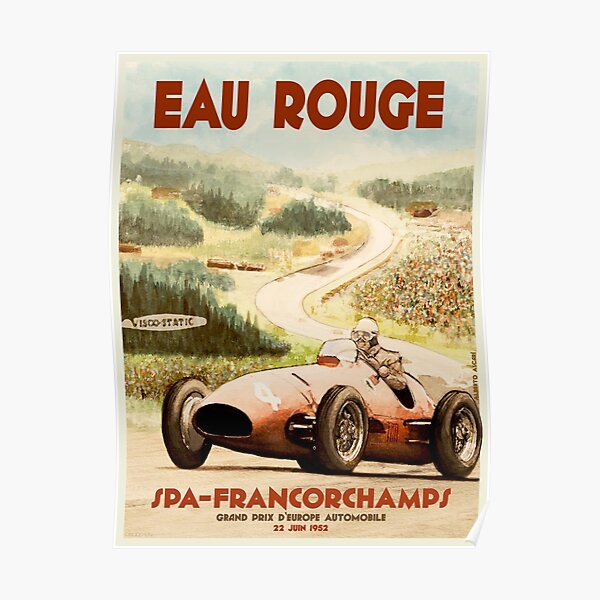 Spa Francorchamps Posters Redbubble
