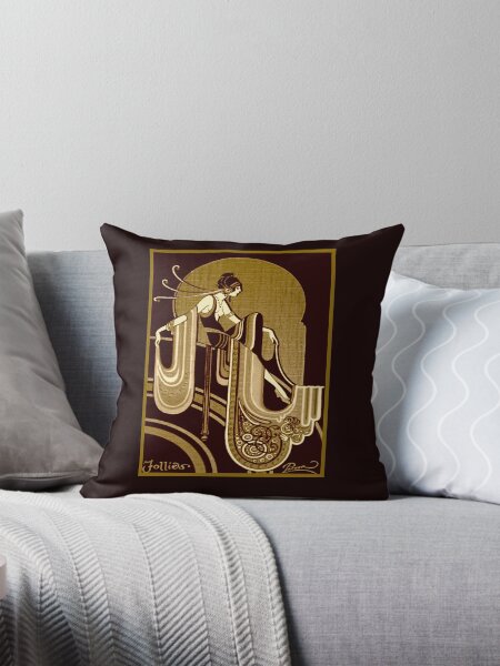 Item preview,  FLAPPER : Vintage 1920 Pinup Brown tone Beauty Print designed and sold by posterbobs.