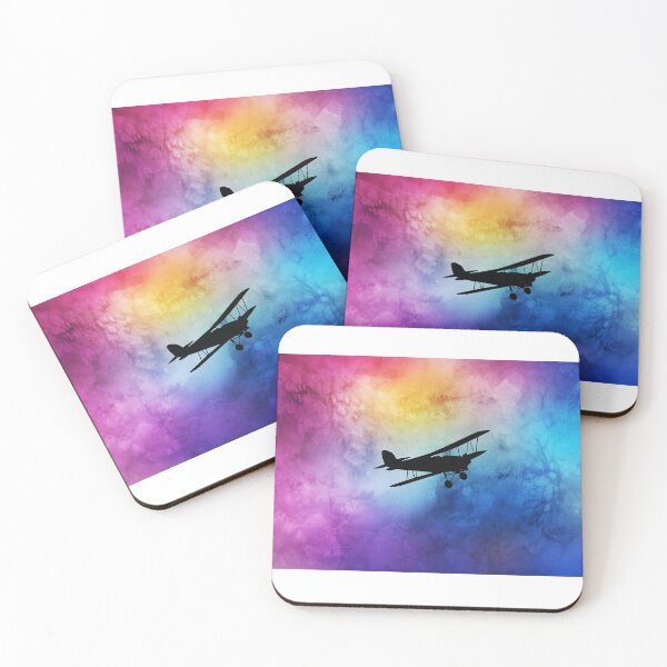 Item preview, plane in cloudy skies designed and sold by sami123456.