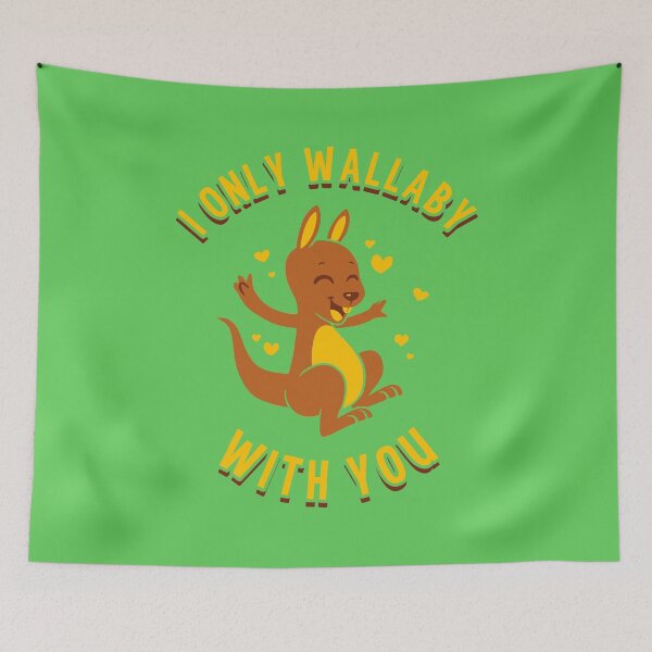 Item preview, I Only Wallaby With You designed and sold by Yipptee Shirts.