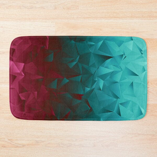 Item preview, Pink and Blue Polygonal Pattern designed and sold by thesnowwhyte.