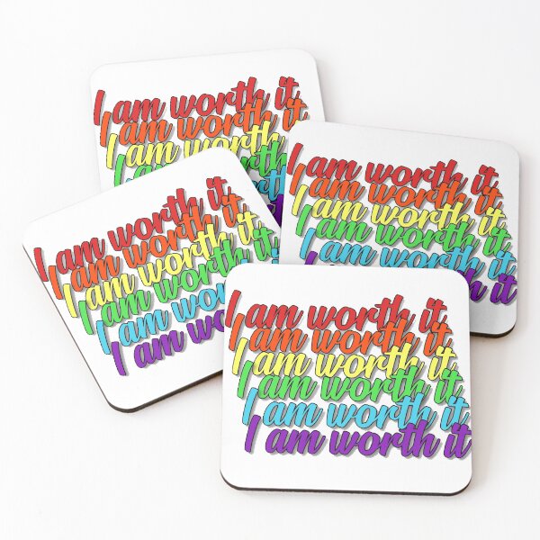 Item preview, You are worth it || Rainbow designed and sold by ExtraNikki.
