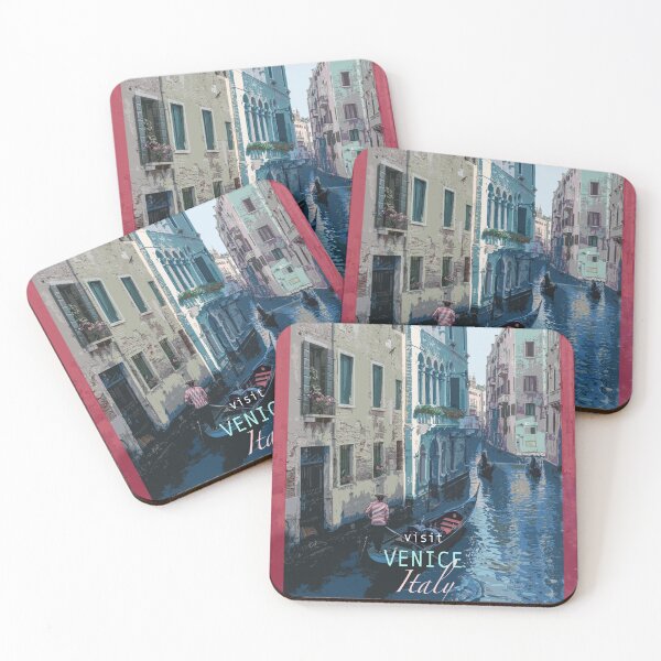 Item preview, Travel posters_Visit Venice_Italy. designed and sold by FanitsaArt.