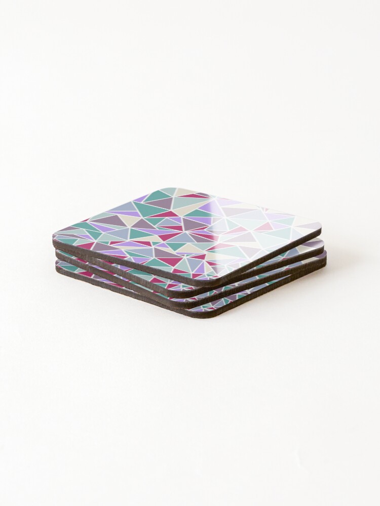 Thumbnail 4 of 5, Coasters (Set of 4), Triangles designed and sold by Rusembell.