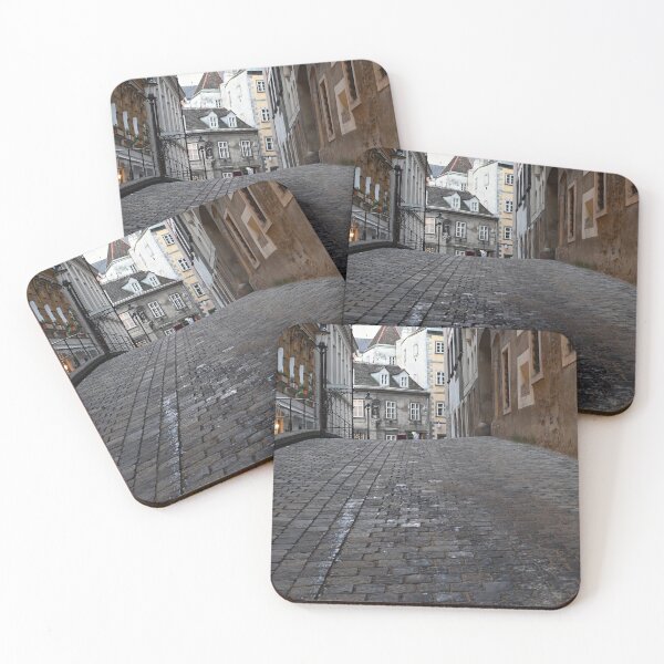 Item preview, Griechengasse street at night in Vienna Austria designed and sold by goceris.
