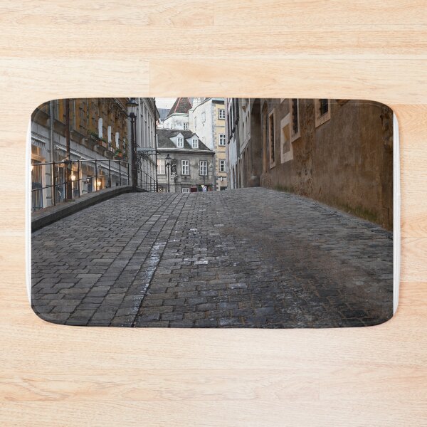 Item preview, Griechengasse street at night in Vienna Austria designed and sold by goceris.