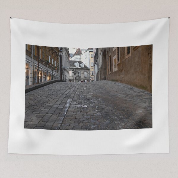 Item preview, Griechengasse street at night in Vienna Austria designed and sold by goceris.