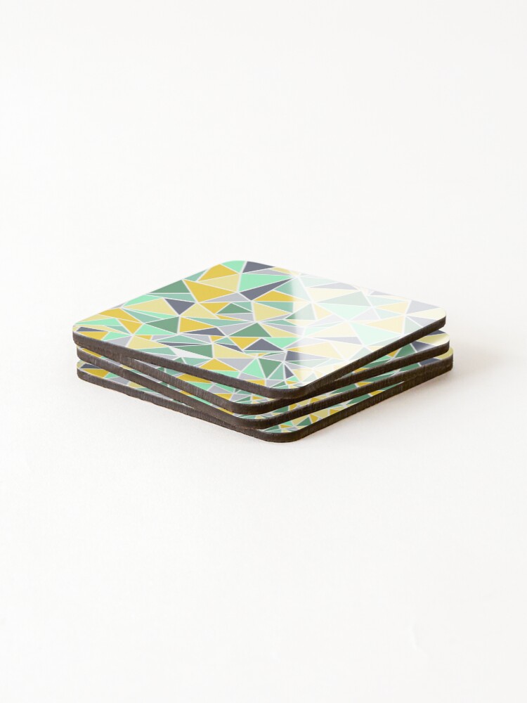 Thumbnail 4 of 5, Coasters (Set of 4), Triangles designed and sold by Rusembell.