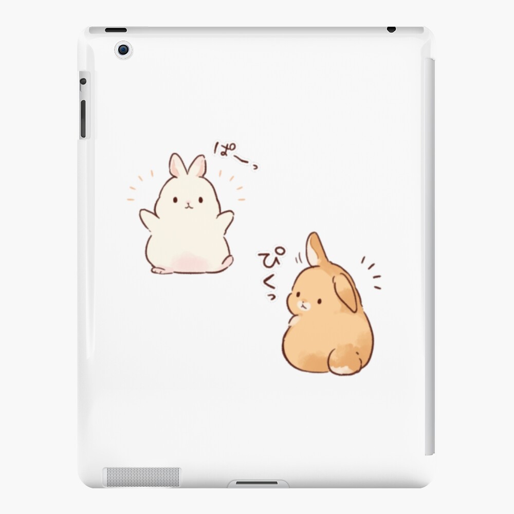 "bunny set " iPad Case & Skin for Sale by molecoid | Redbubble