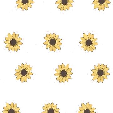 Artwork thumbnail, Sunflower Pattern by paytonstach