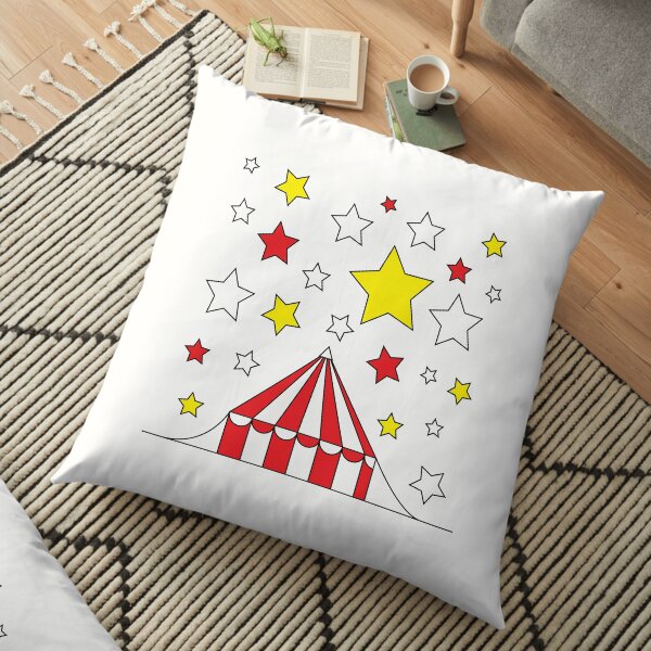 circus tent Floor Pillow