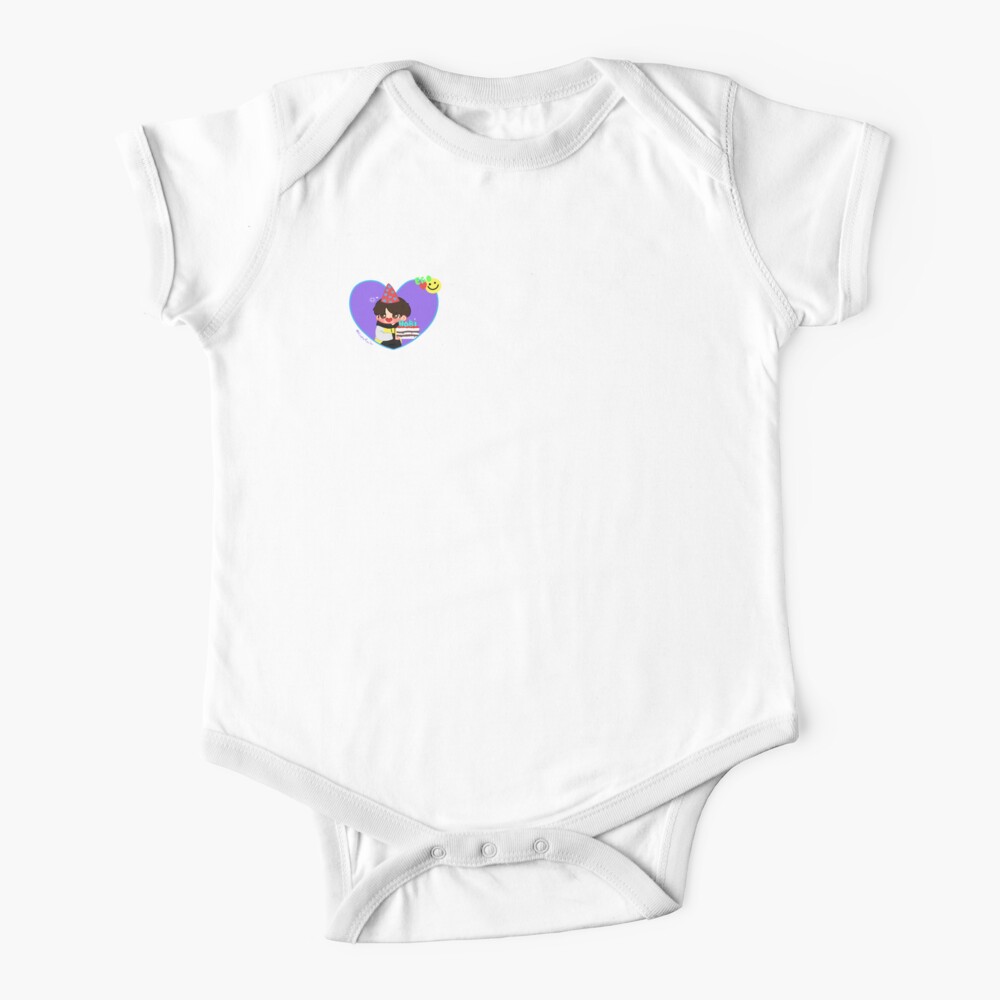 Bts J Hope Birthday Picture Fanart Baby One Piece By Cupofmin Redbubble