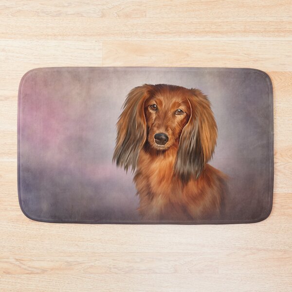 Item preview, Drawing Dog breed long haired dachshund designed and sold by bonidog.