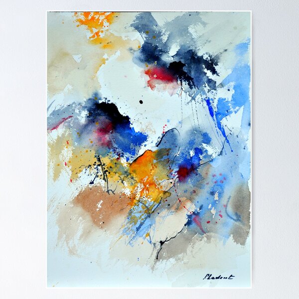 Item preview, watercolor abstract 119030 designed and sold by calimero.