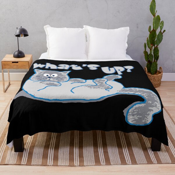 Item preview, What's Up Cat designed and sold by MrTeeTime.