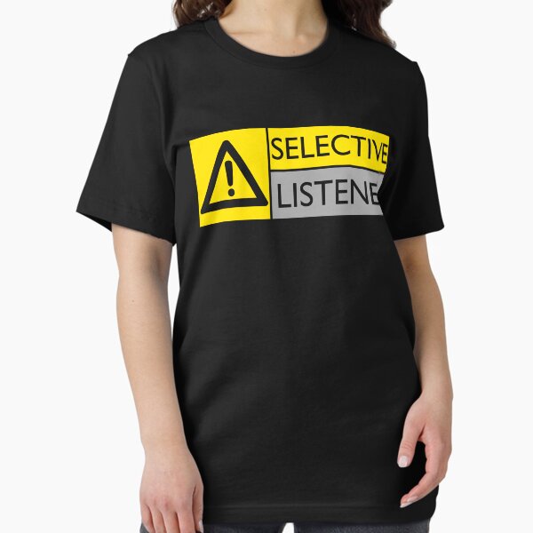 Item preview, Selective Listener designed and sold by CORBZ.