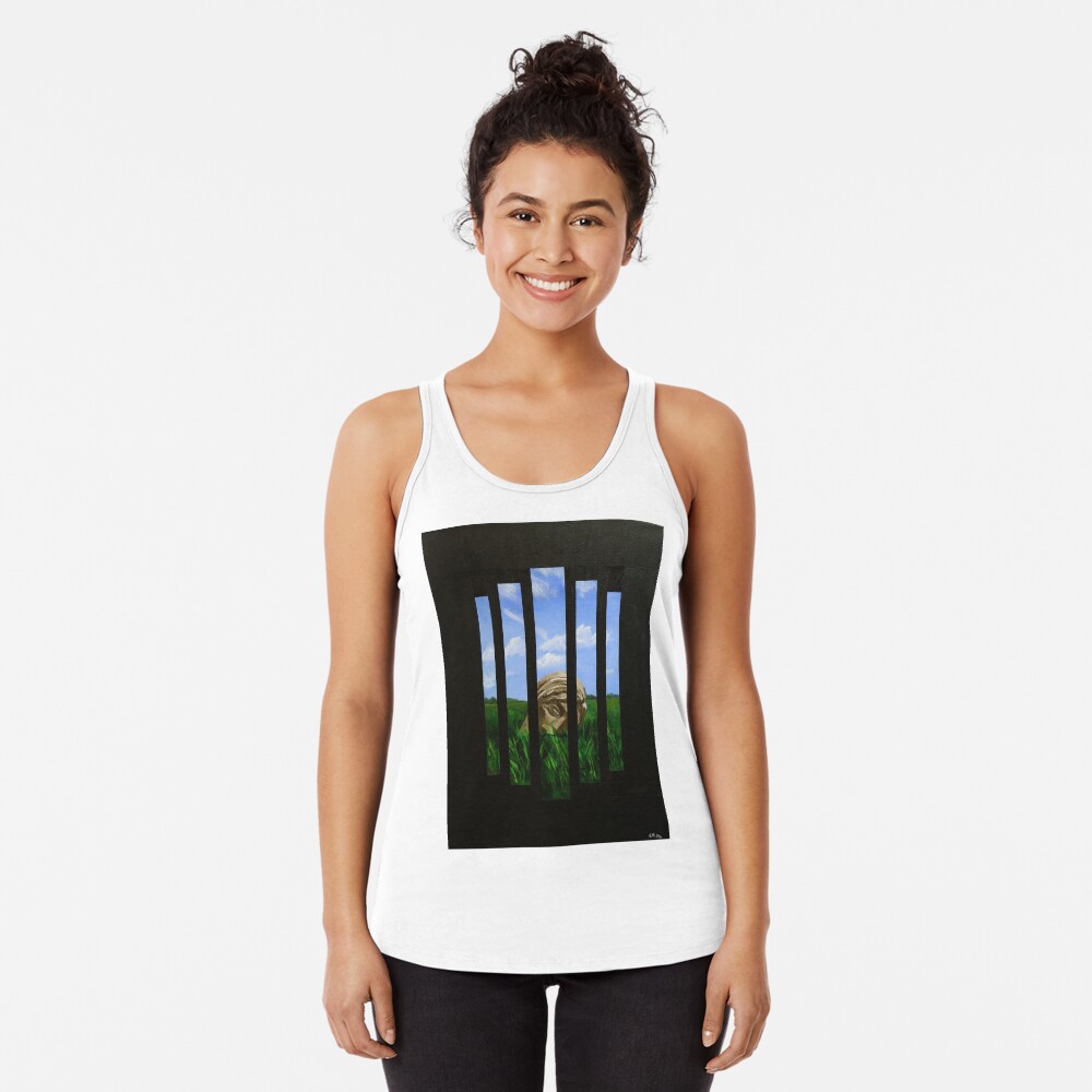 Item preview, Racerback Tank Top designed and sold by RevScarecrow.