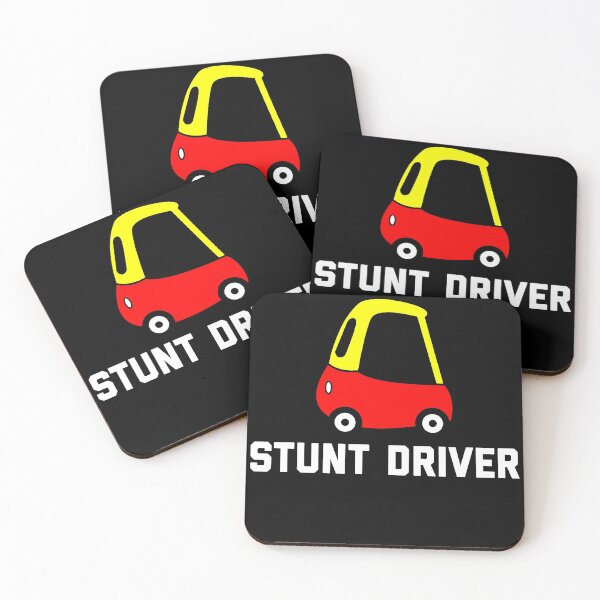 Item preview, Stunt Driver Cozy Coupe designed and sold by ScapegoatPrints.