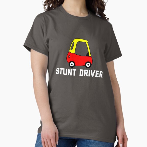 Item preview, Stunt Driver Cozy Coupe designed and sold by ScapegoatPrints.
