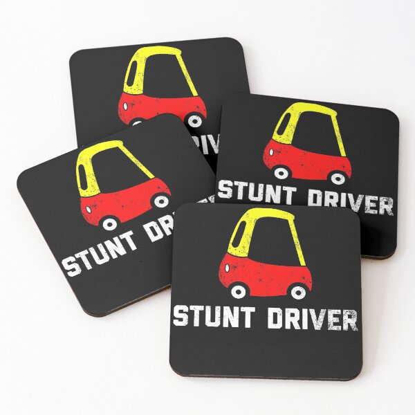 Item preview, Stunt Driver Cozy Coupe Grunge designed and sold by ScapegoatPrints.
