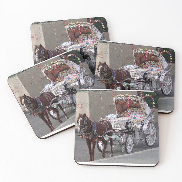 Item preview, DECORATED HORSE AND CARRIAGE-EGYPT designed and sold by JAYMILO.