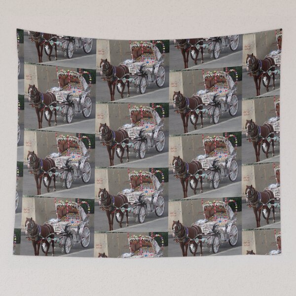 Item preview, DECORATED HORSE AND CARRIAGE-EGYPT designed and sold by JAYMILO.