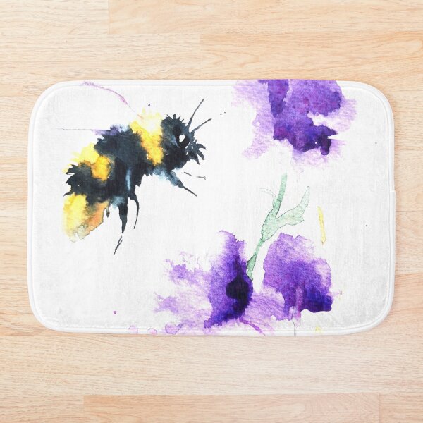 Item preview, Bee on Flowers by Emma Parrish designed and sold by Emma Parrish.