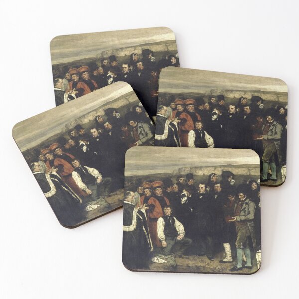 Item preview, A Burial At Ornans (Courbet) designed and sold by ArtHistorical.