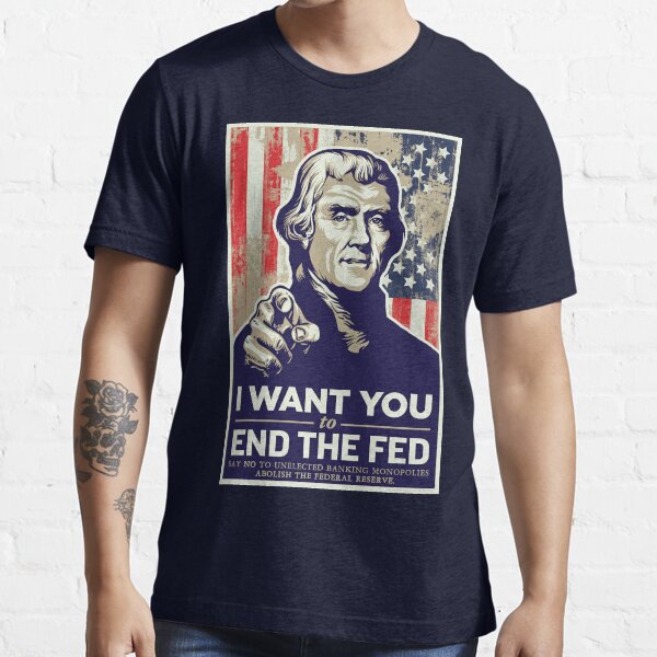 Item preview, Thomas Jefferson End the Fed designed and sold by LibertyManiacs.
