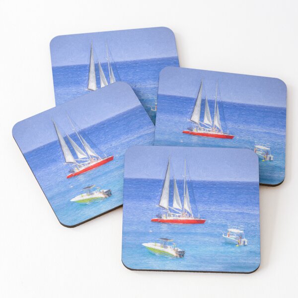 Item preview, Barbados Blue Sea Art designed and sold by Londonimages.