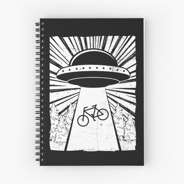 Item preview, Bicycle Abduction Ufo Gift Idea designed and sold by Músico Ilustre.