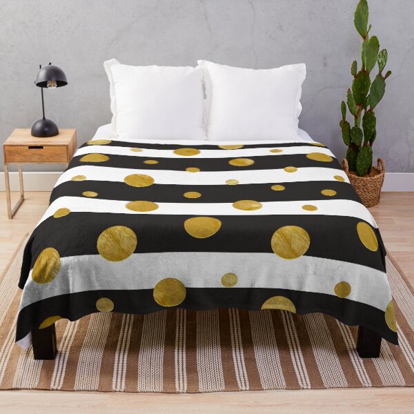 Item preview, Stylish Elegant Stripes 1 (with Golden Dots) designed and sold by lematworks.