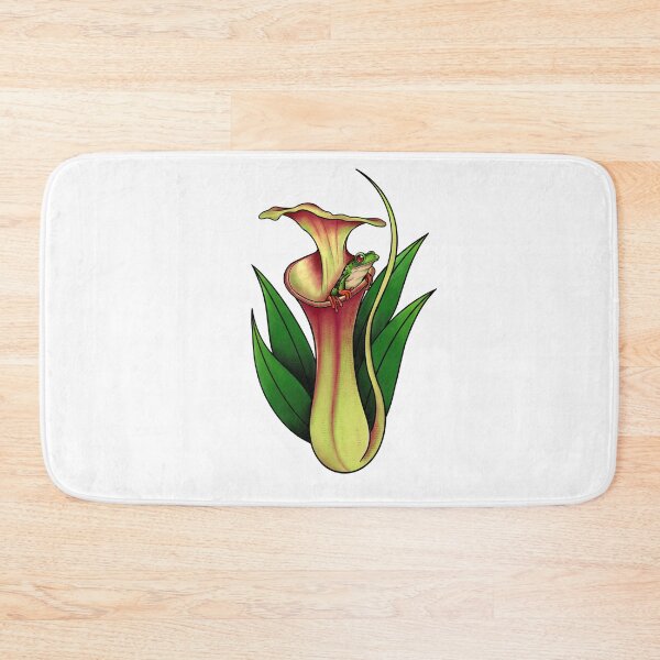 Item preview, Cute Frog Inside Nepenthes Carnivorous plant Tropical Pitcher Plant designed and sold by Carnivorous  Plant Club ⭐⭐⭐⭐⭐.