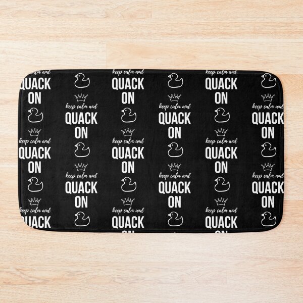 Item preview, Keep Calm And Quack On designed and sold by PinkPandaPress.