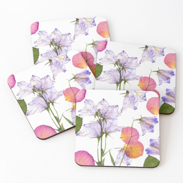 Item preview, Delicate spring flowers and rose petals pressed designed and sold by safish-design.