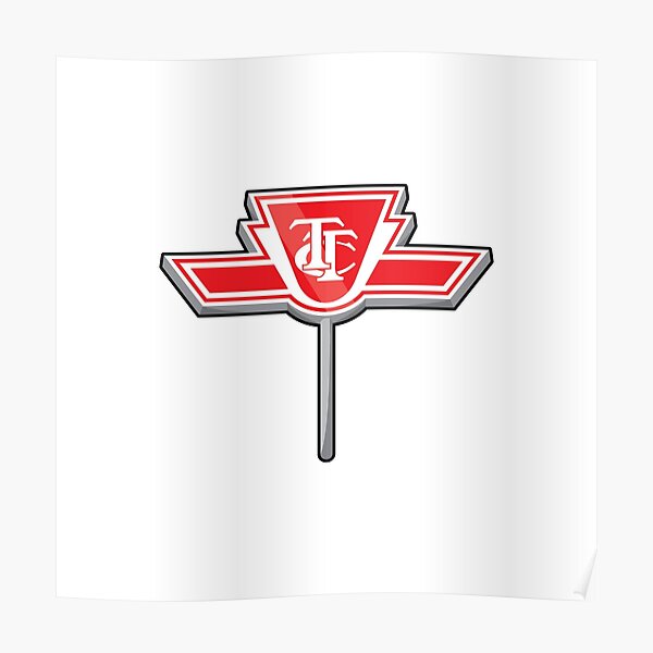 Toronto TTC Sign Poster
