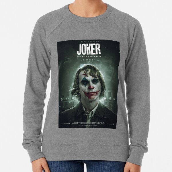 Joker Joaquin Phoenix Dark Green Movie Lightweight Sweatshirt