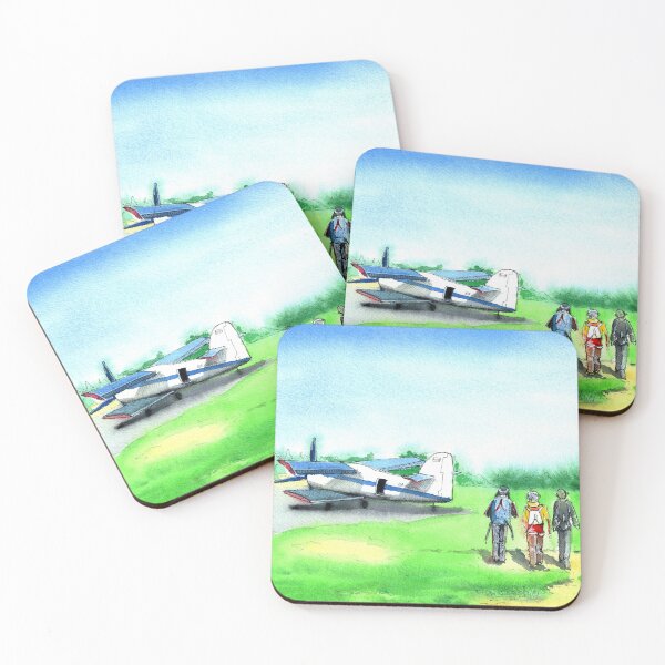 Item preview, The airplane and paratroopers designed and sold by fararoc.