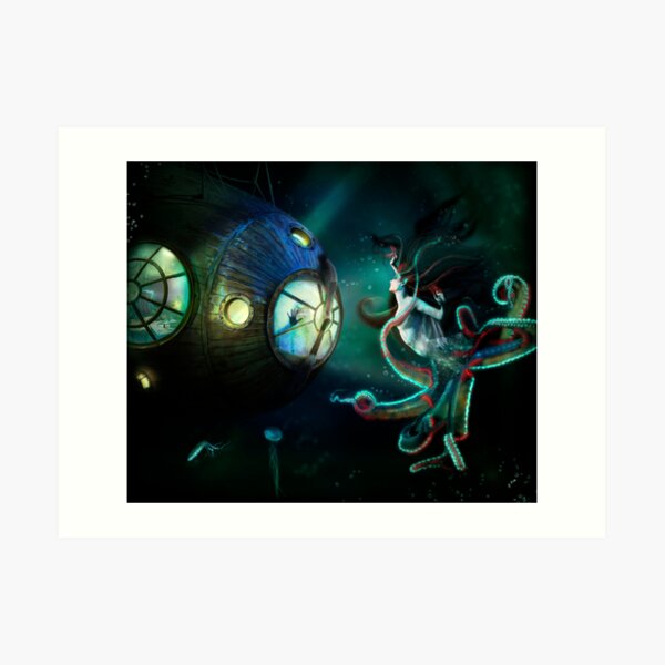 20,000 Leagues Art Print