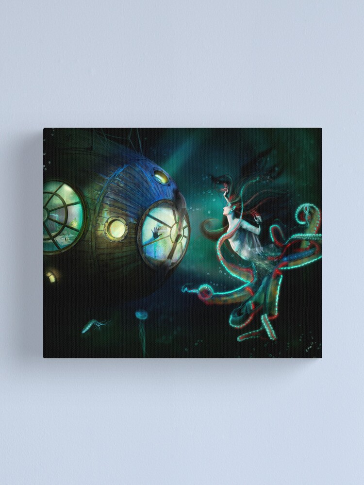Alternate view of 20,000 Leagues Canvas Print