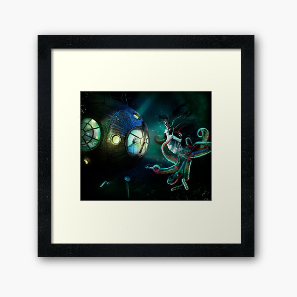 20,000 Leagues Framed Art Print