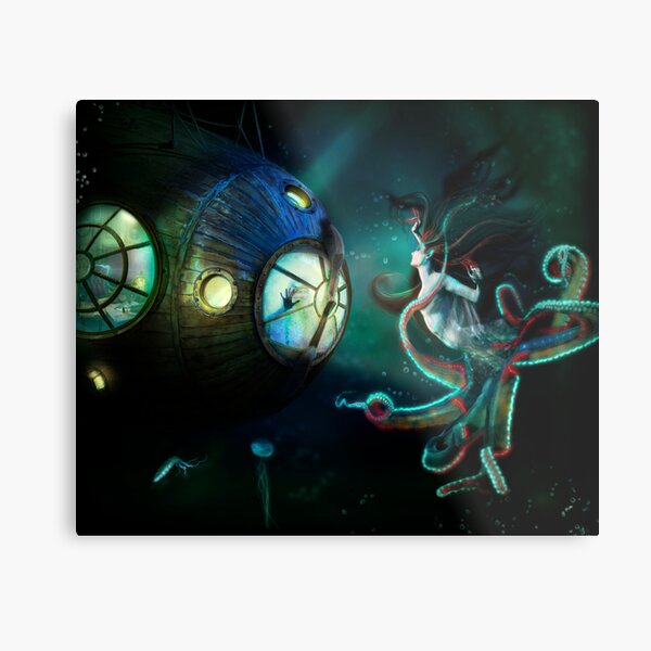 20,000 Leagues Metal Print