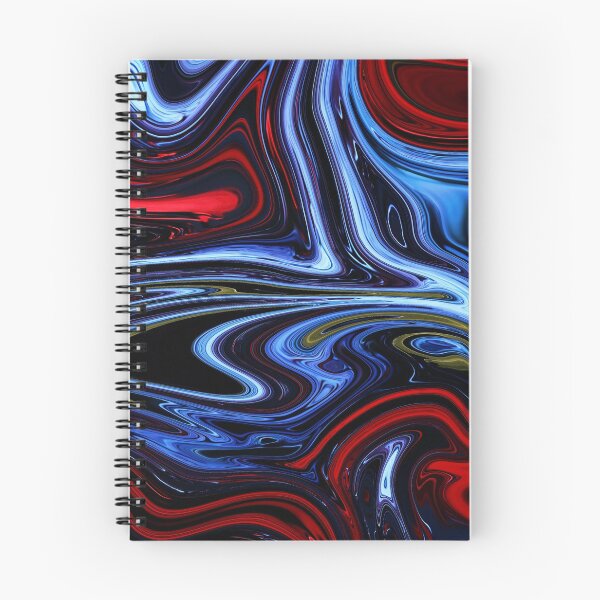 Item preview, Red & Blue Liquid iPhone Case & Covers designed and sold by helliazidi.