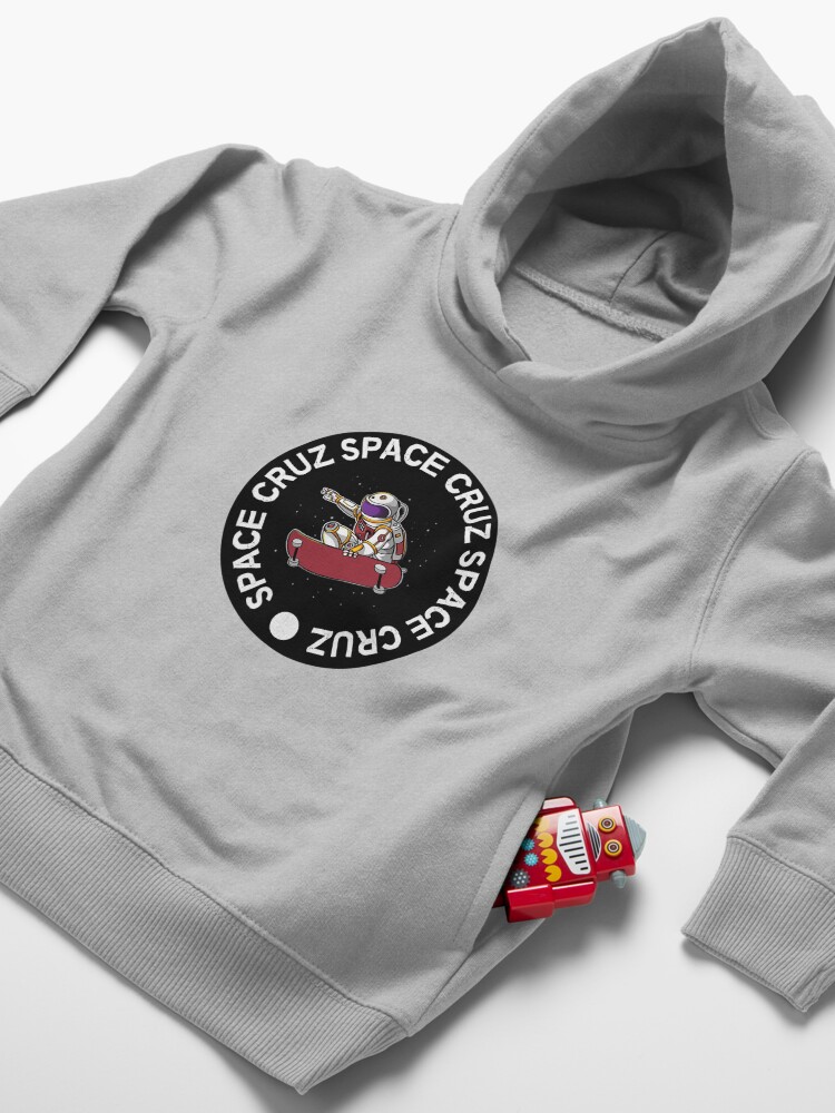 Alternate view of Skate Apparel - Skateboard Gifts - Skateboard Head - Skater Boy - Skater Girl - Stickers Shirts Toddler Pullover Hoodie
