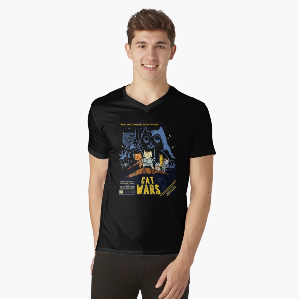 Item preview, V-Neck T-Shirt designed and sold by RealestDesigns.