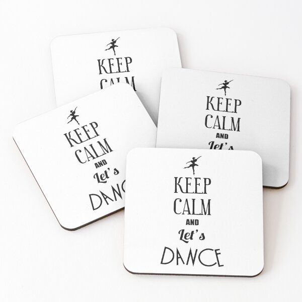 Item preview, Tshirt, Keep Calm And Let's Dance, Polyvinyl Chloride, Promotion, Text, designed and sold by Fiesta1000.