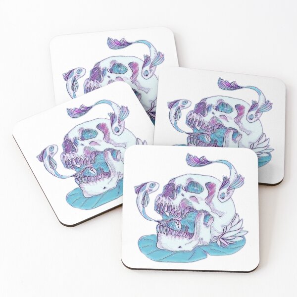 Item preview, Skull Fish Art designed and sold by -SUGAR-RUSH-.