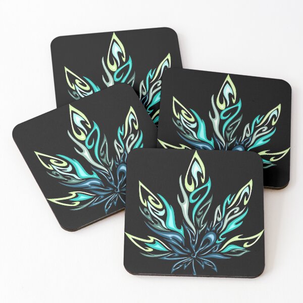 Item preview, Weed Design Blue Green designed and sold by Paula Helit.