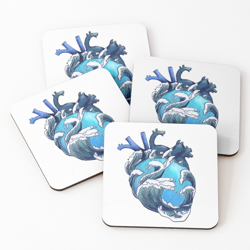 Item preview, Coasters (Set of 4) designed and sold by -SUGAR-RUSH-.