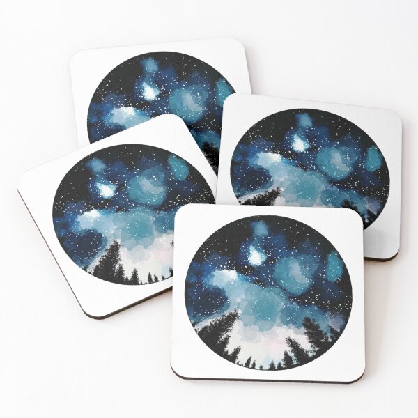 Item preview, Night sky art designed and sold by -SUGAR-RUSH-.